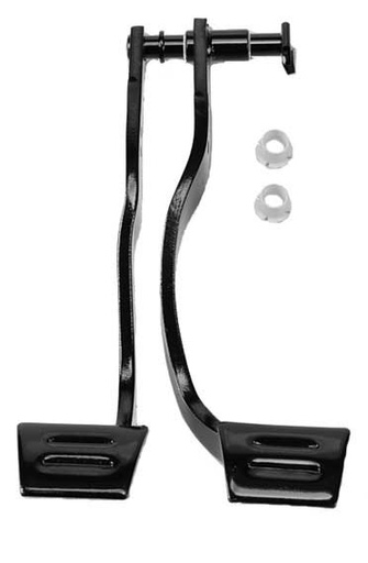 [W-597] Brake / Clutch Pedal Assembly - 67-68 Camaro Firebird