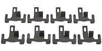 [W-605] Front Windshield Molding Clip Set (8pcs) - 68-75 Chevy II Nova; 67-69 Camaro Firebird; 63-64 Impala