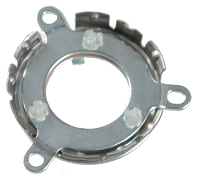 [W-617] Steering Wheel Horn Cap Mount/Contact Assembly - Wood Steeriing Wheel - 67-69 Camaro; 66-70 Chevy II Nova Chevelle El Camino Fullsize Chevy Car