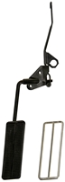 [W-633] Accelerator Pedal Assembly through Firewall with Pad & Trim - V8 with Cowl Induction - 69 Camaro