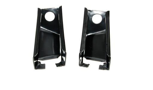 [W-639] Trunk to Quarter Panel Corner Braces - LH/RH Pair - 69 Camaro