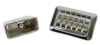 [W-642] Rear Armrest Ashtray Assembly - 68-71 Chevelle; 67 Camaro; 68-76 Chevy Fullsize Car