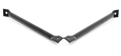 [W-656] Front Fender Support Bars (Black) - 67-69 Camaro Firebird