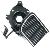 [W-680] Headlamp Assembly w/ Chrome Trim Door - RH - 68 Camaro (Rally Sport)