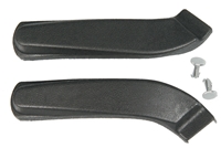 [W-690] Bucket Seat Hinge Arm Covers - LH/RH Pair - 67-70 Camaro Firebird