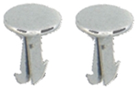 [W-690A] Seat Hinge Arm Fastener Clips - 4 Piece Set - 67-70 Camaro Firebird; 67 Chevy II Nova; 67-72 Chevelle GTO