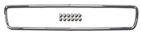 [W-691] Center Grille Molding - 69 Camaro (Rally Sport)