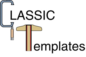 [W-724] Backup Lamp Template Kit - 67-68 Camaro (Rally Sport)