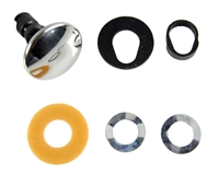 [W-741] Vent Window Pivot Stud Assembly - LH or RH (Sold Each) - 66-67 GM A-Body; 67 Camaro Firebird