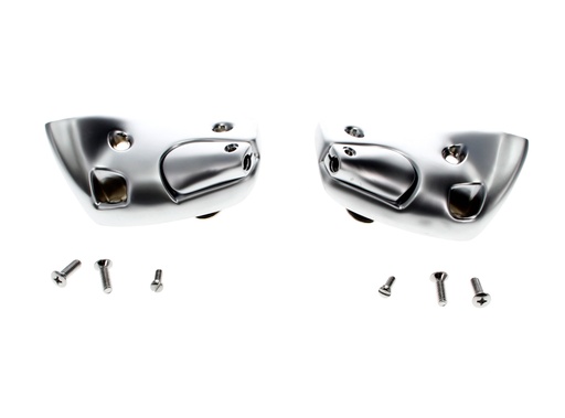[W-745] Sun Visor Support Brackets - Pair - 68-69 Camaro Firebird (Convertible)