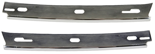 [W-756] Roof Panel Vertical Moldings - LH/RH Pair - 70-81 Camaro Firebird