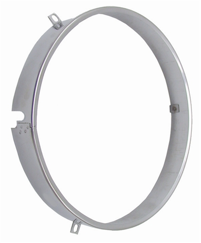[W-770A] Sealed Beam Headlamp Retainer Ring - 1" Width w/ Notch