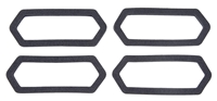 [W-777] Side Marker Gaskets - 4 Piece Front & Rear Set - 69 Chevelle Camaro