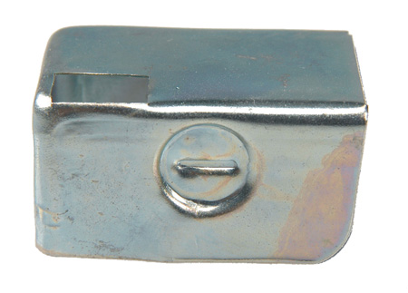 [W-830] Choke Coil Cover- 4BBL - 66-70 Chevy II Nova Chevelle El Camino; 67-70 Camaro Fullsize Chevy Car
