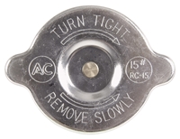 [W-853] RC-15 Radiator Cap - 65-72 Chevy II Nova Chevelle El Camino Fullsize Chevy Car; 67-69 Camaro; 70-72 Monte Carlo