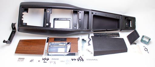 [W-897M] Console Kit (Unassembled) - Manual 4 Speed without Gauges - 68 Camaro