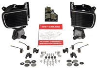 [W-906] Headlamp System Kit - Complete Kits for LH and RH - 67 Camaro (Rally Sport)