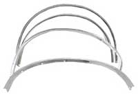 [W-932] Wheel Opening Molding Set (4pcs) - OE Style - 67-68 Camaro Firebird (Except 68 RS)