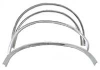 [W-933] Wheel Opening Moldings - OE Style - 4 Piece Set - 68 Camaro (Rally Sport)