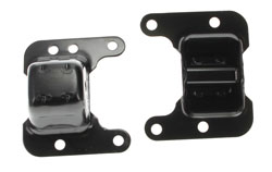 [W-995] Engine Frame Mounts - Pair - 68-72 Chevelle El Camino