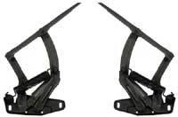 [W-996] Hood Hinges - Pair - 68-74 Chevy II Nova; 68 Chevelle El Camino Chevy Fullsize Car