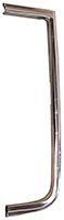 [X155-4083-L] Outer Side Grille Molding (On Fender) - LH - 83-87 Chevy GMC Truck Blazer Jimmy Suburban