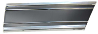 [X231-4069-3BR] Lower Rear Fender Molding - RH (Black) - 69-72 Chevrolet GMC Pickup, Blazer & Jimmy