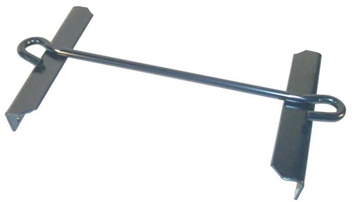 [X341-4058] Battery Hold Down - Black - 58-66 Chevy GMC Truck