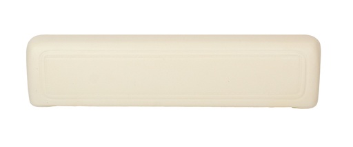 [X529-1466-W] Front Armrest Pad (9") - White - 66-70 Dodge Plymouth B-Body