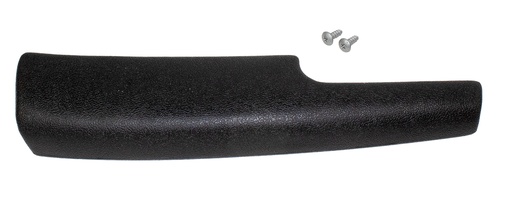 [X529-1471-L] Front Armrest Pad - Black - LH - 71-74 Dodge Plymouth B-Body