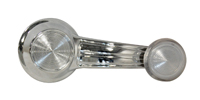 [X546-4067] Window Crank Handle w/ Clear Knob - 67-76 Chevy GMC Truck Suburban; 69-76 Blazer; 70-76 Jimmy