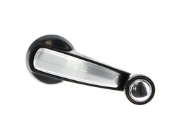 [X546-4077] Window Crank Handle - Black/Silver - 77-80 Chevy GMC Truck Blazer Jimmy Suburban