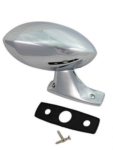 [X570-1570-2R] Outside Mirror - Sport Style - Chrome - Manual - RH - Dodge Plymouth 70 E Body