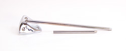 [X646-8567-1] Sunvisor Arm & Bracket - LH or RH - 67-70 Mustang (exc. Convertible); 68 Fairlane Torino (2dr Hardtop); 67-68 Galaxie (exc. Convertible)