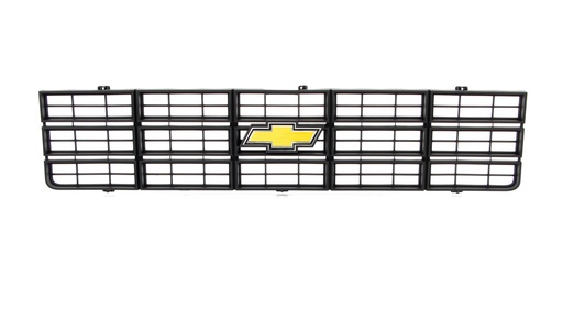 [150-4077-1] Premium Grille - OE Style w/ Foil Bowtie Emblem - Black - 77-79 Chevy C/K Pickup Blazer Suburban