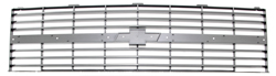 [150-4083-21] Premium Grille - OE Style w/ Emblem Mount - Dark Gray (Quad Headlights) - 83-84 Chevy C/K Pickup Blazer Suburban